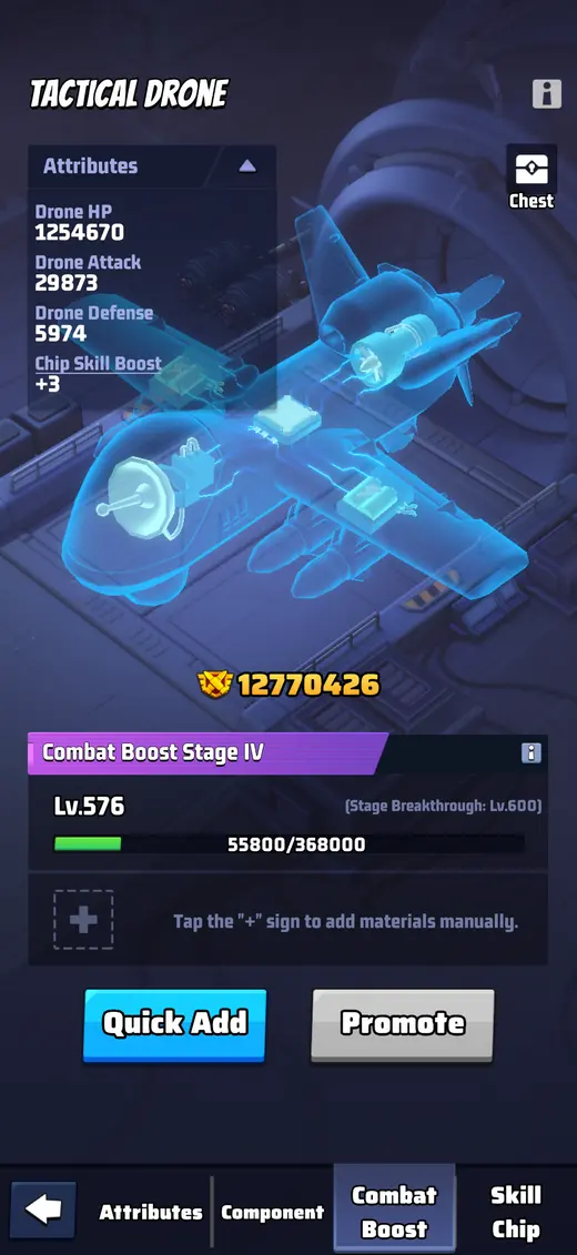 Drone Combat Boost
