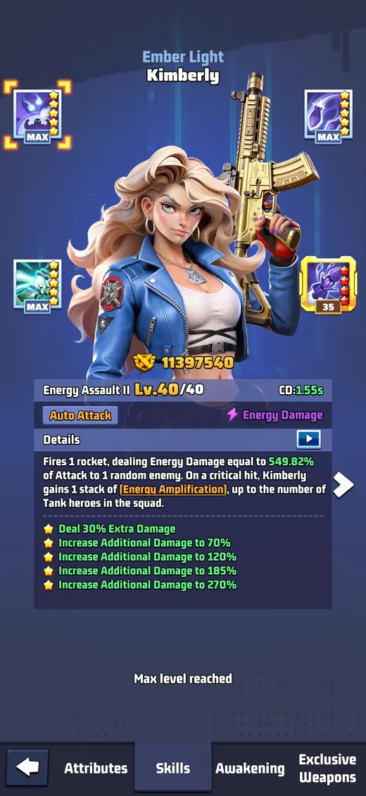 Kimberly — Skills