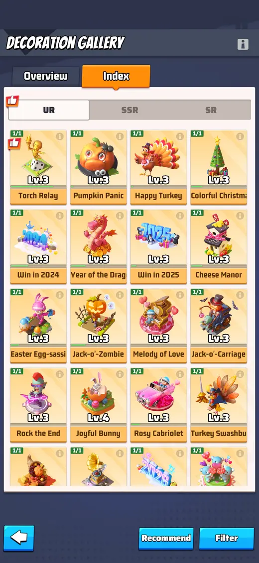 UR Decorations — Page 1