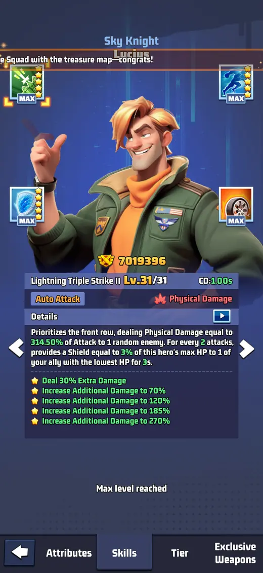 Lucius — Skills