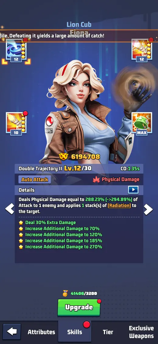 Fiona — Skills